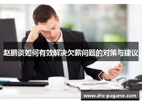 赵鹏谈如何有效解决欠薪问题的对策与建议